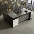 1600mm High Executive L-Shaped Desk | Modern Urban - 3