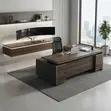 180cm Designed L Shape Desk | Executive Urban Office Table - 1