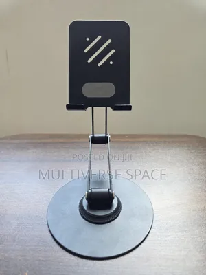360 Metallic Foldable Desk Mobile Tablet Phone Holder Stand