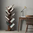 Wooden Tree Bookshelf - 5