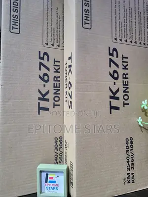Kyocera TK-675 Black Toner Cartridge