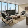 Seti ya Sofa ya Ofisi ya Executive ya Viti 5 - 5