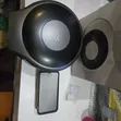 Black Jumbo Toilet Paper Dispenser with Top Tray Shelf - 2