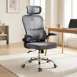 Kiti cha Ofisi cha Ergonomic cha Premium - Kinachoweza Kurekebishwa, Kijivu - 4