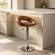 Elegant Adjustable Bar Stool Chair for Kitchen Islands - 2