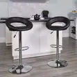 Elegant Adjustable Bar Stool Chair for Kitchen Islands - 3