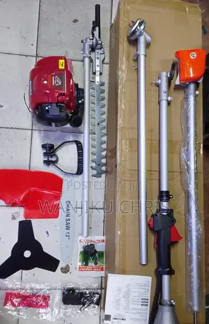 4-in-1 Petrol Brush Cutter na Zana Ndogo za Bustani