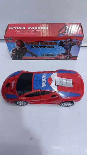 Spider-Man Robot Car - Battery Operated