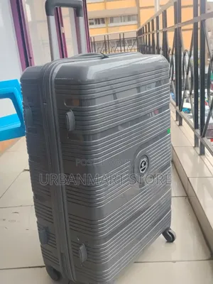 Unbreakable Rubber Suitcase 73.5cm with 360° Wheels