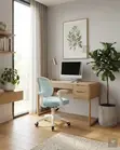 Clerical Mid Backrest Seat | Student Home Chair - 3