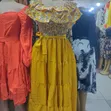 Stylish Off-Shoulder Skater Maternity Dress - 2