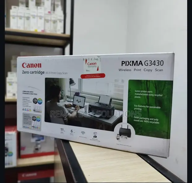 Canon Pixma G3430 Wireless MegaTank All-in-One Printer - 1