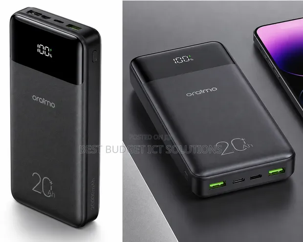 Oraimo 20000mAh Power Bank with Dual Type-C - 1