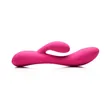 Curve Novelties Wiggles Vibrator wa Sungura wa Silicone Mwendo 10 - 2