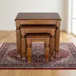 Three-Piece Wooden Side Stool Set - 4