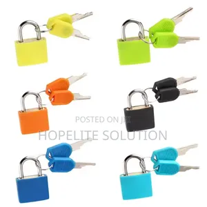 23mm Padlock Ndogo ya Mini ya Kesi ya Rangi