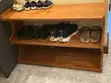 3 Layer Wooden Shoe Rack - Brown - 2
