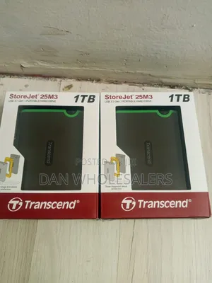 Transcend StoreJet 25M3 1TB USB 3.1 External HDD with Case