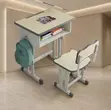 Set ya Dawati na Kiti cha Watoto chenye Ergonomic na Droo - 4