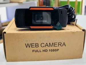Full HD 1080P USB Webcam with Built-in Microphone