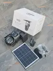Kamera ya CCTV ya Solar yenye Lens Mbili ya Digrii 360 - 2