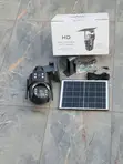 Kamera ya Usalama ya Solar Dual Lens na Motion Detection & Night Vision - 1