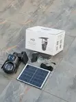 Kamera ya Usalama ya Solar Dual Lens na Motion Detection & Night Vision - 2
