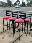 Viti vya Baa vya Ngozi Nyekundu vya Juu - 2
