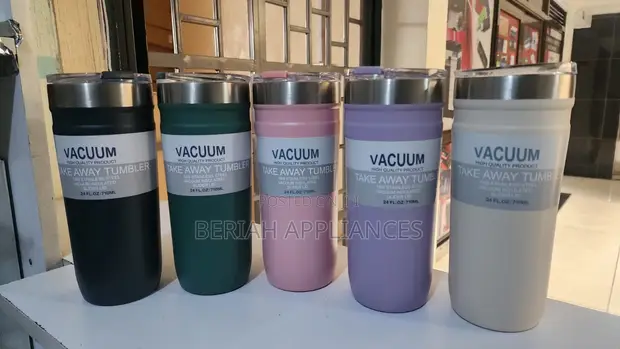 710ml Stainless Steel Insulated Tumbler with Slider Lid - 1