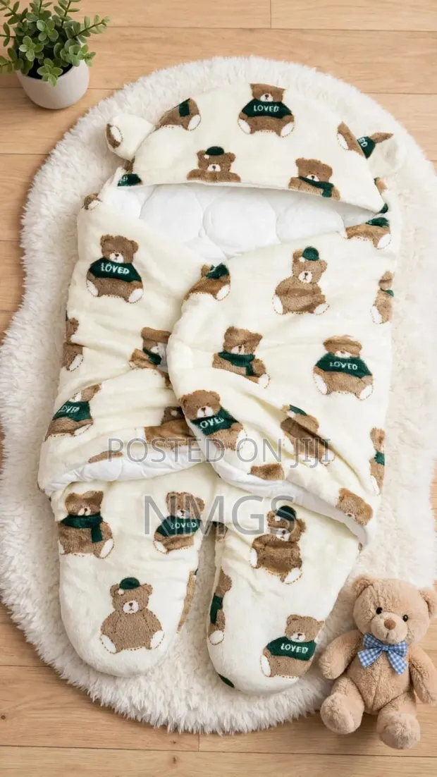 Unique Baby Swaddle - Fleece, Rangi Nyingi - 1