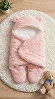 Unique Baby Swaddle - Fleece, Rangi Nyingi - 2