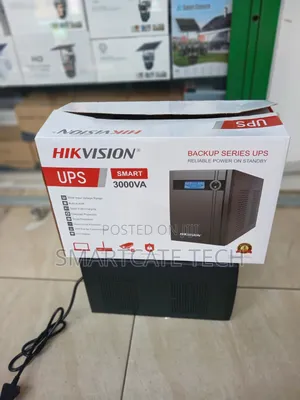 Hikvision 3KVA Line Interactive UPS with 4 Batteries