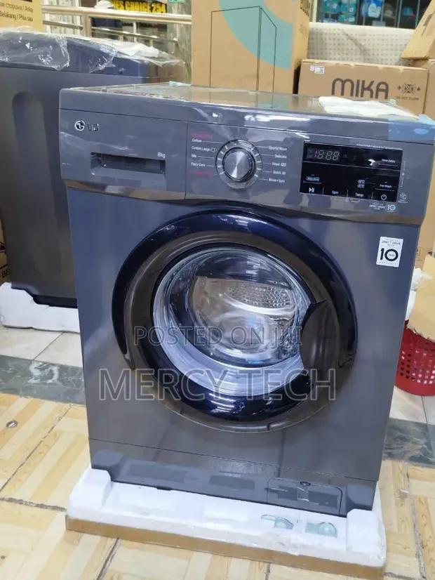 LG 8kg Front Load Washing Machine (F4J3TYG6J) - 1