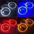 Crystal LED Angel Eyes for Projector Headlights (60mm-120mm) - 1