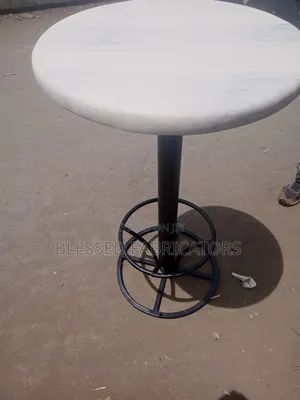 Marble Bar Table - Glossy Finish