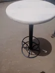 Marble Bar Table - Glossy Finish - 1
