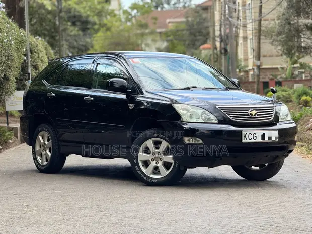 Toyota Harrier 2009 Nyeusi - 1