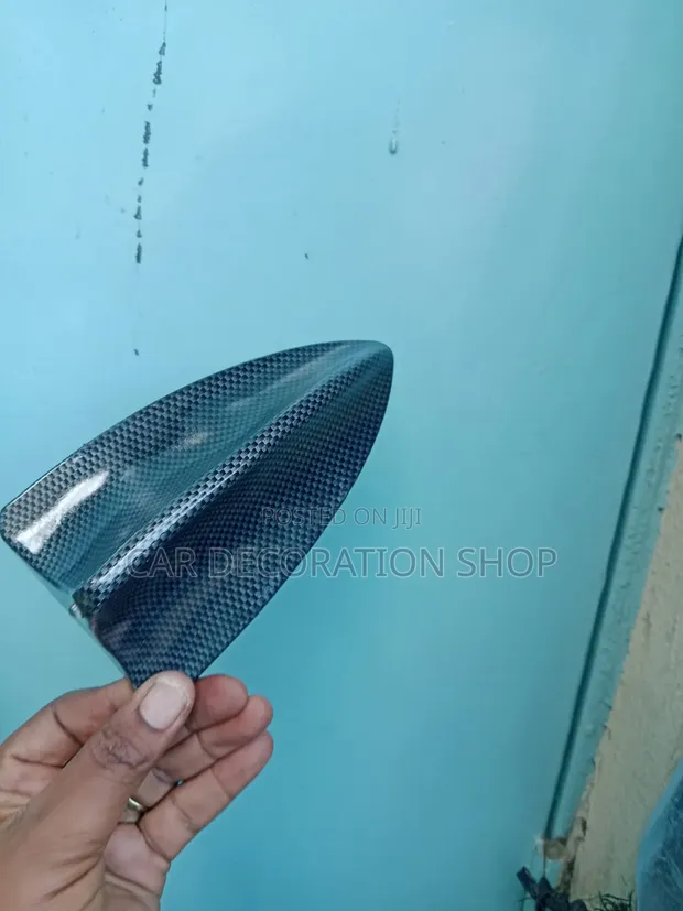 Kifuniko cha Antena cha Carbon Fiber ABS Mtindo wa Shark Fin - 1