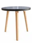 Round Decor Table: 2ft Wide, 3 Stands - 3