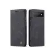 Caseme Wallet Flip Cover kwa Google Pixel 6 Pro - Ngozi Nyeusi - 1