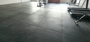 High Density Rubber Fitness Flooring / Gym Mats (91x91x14mm)