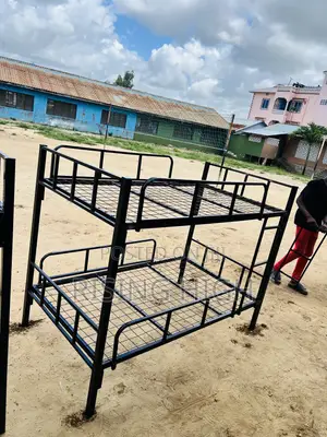 Heavy Duty Double Decker High School Bed with Ladder
