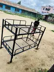 Heavy Duty Double Decker High School Bed with Ladder - 2