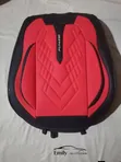 Universal Ferrari Luxury Red/Black Full Coverage Executive Seat Cover - 2