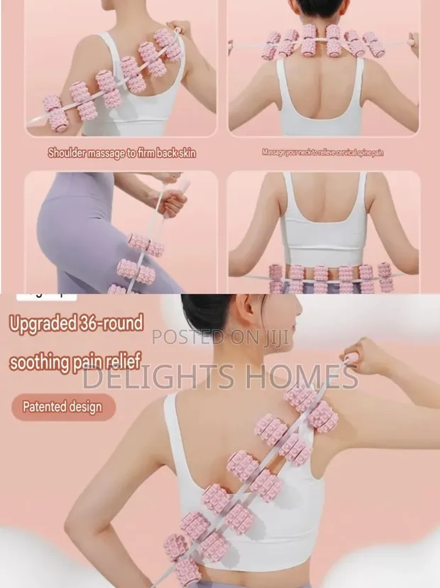 Plastic Roller Back Massager - 1