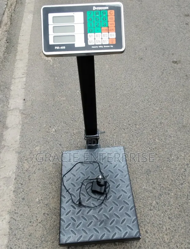 Premier Digital Weighing Scale 100Kg - 1