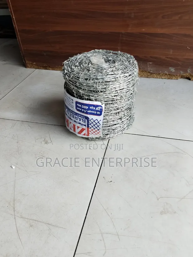 ZEKA Heavy Duty Galvanized Barbed Wire - 480 Mtrs - 1
