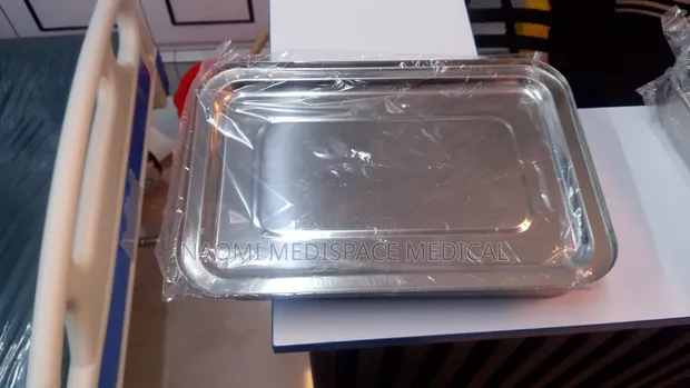 Trei ya Vyombo vya Chuma cha Kutuozi, Rahisi Kusafisha (10x8 Inchi) - 1