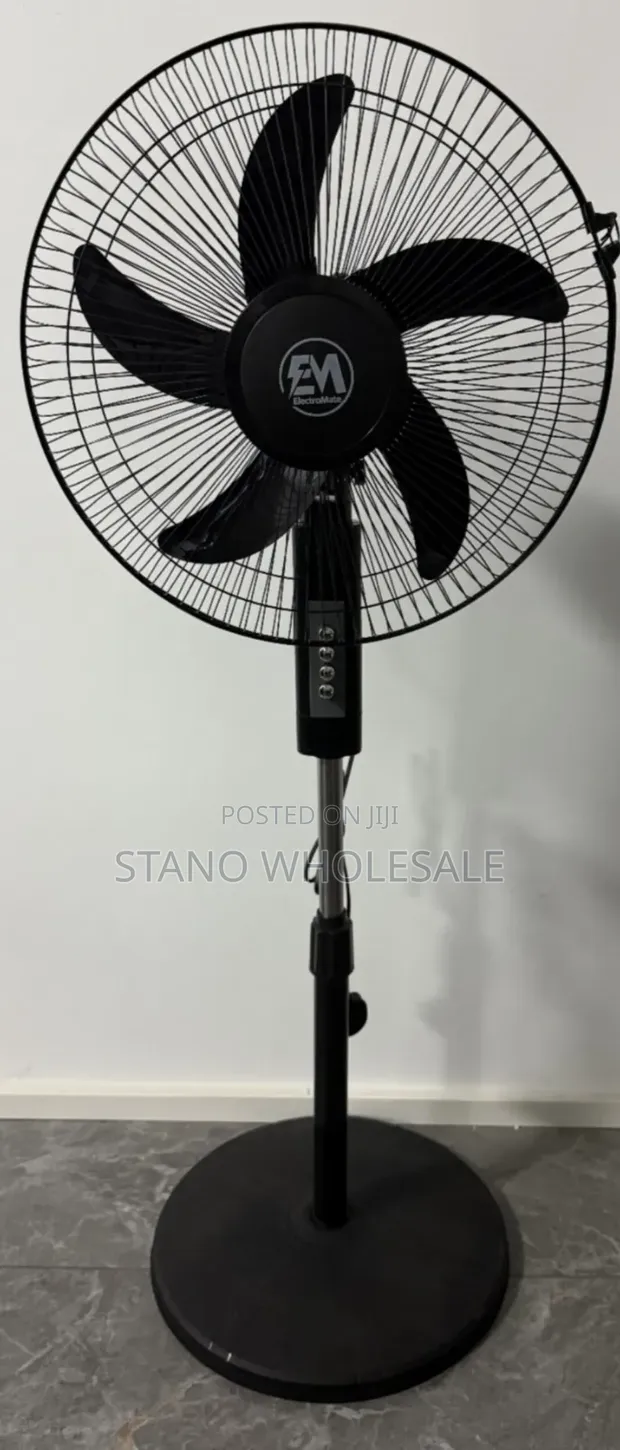 Em Black 18-inch Standing Fan - 1
