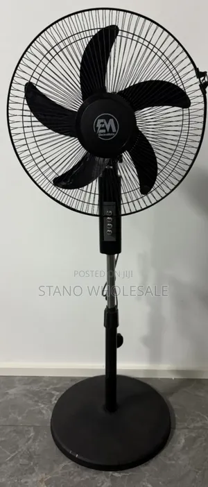 Em Nyeusi 18-inch Standing Fan